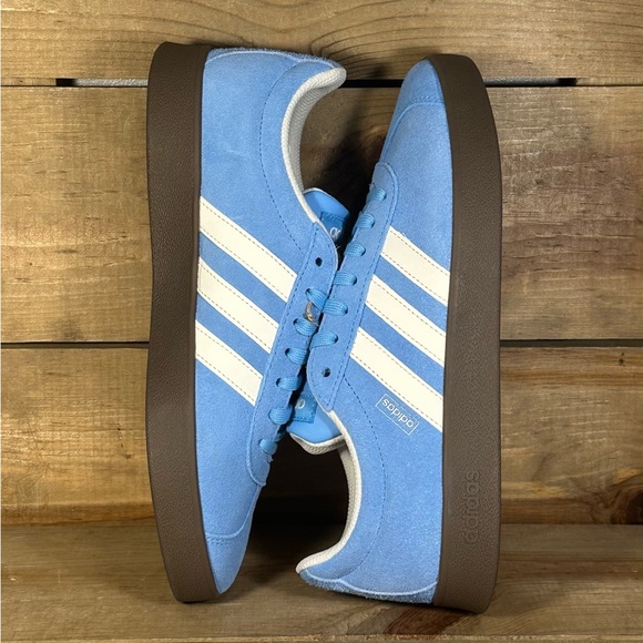 NEW (Multiple Sizes) Adidas VL Court 2.0 "Semi Blue Burst" Low Top Shoes JI0496 - Picture 6 of 7